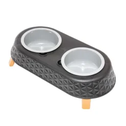 Outlet Gamelle double effet capitonne Alimentation Chat