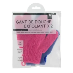 Outlet Gants exfoliant x2 Accessoire Beauté