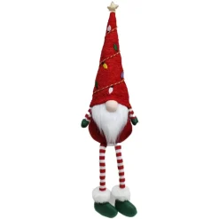 Hot Gnome avec longue jambe 55cm Décoration