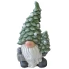 Sale Gnome led vert sauge Décoration