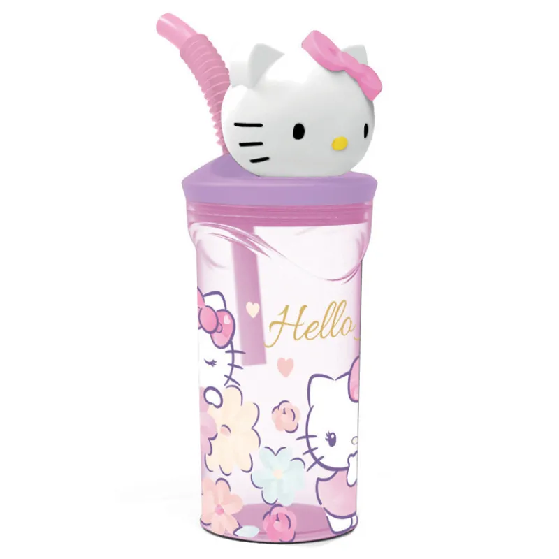 Clearance Gobelet paille figurine 3d hello Cadeau Licence