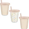 Sale Gobelet+paille x3 Enfant Enfant