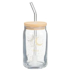 Discount Gourde cannette en verre avec pa Pour Elle