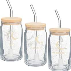 Online Gourde cannette en verre avec pa Pour Elle