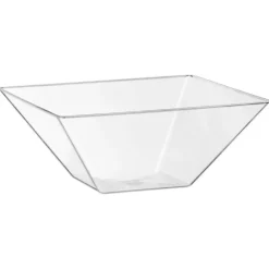 Grand bol carre x2 plastique reu Vaisselle Jetable