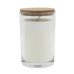 Discount Grande bougie lin couvercle Bougie, Senteur