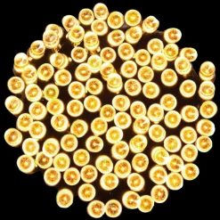 Guirlande 100 led blanc chaud Décoration Lumineuse