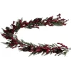 Guirlande avec baies rouge 180cm Décoration
