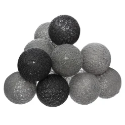 Guirlande led 10 boules d6cm Luminaire, Déco Lumineuse
