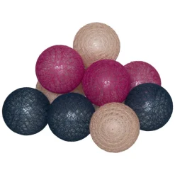 Guirlande led 10 boules d6cm Luminaire, Déco Lumineuse