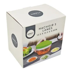 Online Hachoir manuel 3 lames Ustensiles, Accessoire De Cuisine