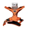 Outlet Harnais reflechissant orange xl Collier, Laisse, Harnais