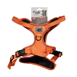 Outlet Harnais reflechissant orange xl Collier, Laisse, Harnais