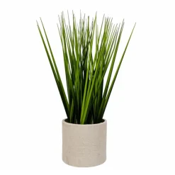 Best Herbe artifcielle pot gris Fleur, Plante Artificielle