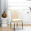 Hot Housse de chaise uni creme Décoration Textile·Housse D'Assise
