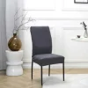 Best Housse de chaise uni gris anthr Décoration Textile·Housse D'Assise
