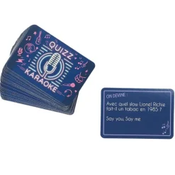 New Jeu de cartes theme karaoke x60 Pour Lui|Idée Cadeau