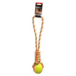 Jouet balle + corde pour chien Accessoire Été