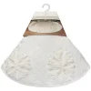 Clearance Jupe de sapin beige gaufree Décoration De Sapin