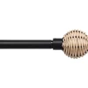 Best Kit ext 140-260 cm d19 embout ev Rideau, Voilage·Tringle, Accessoires