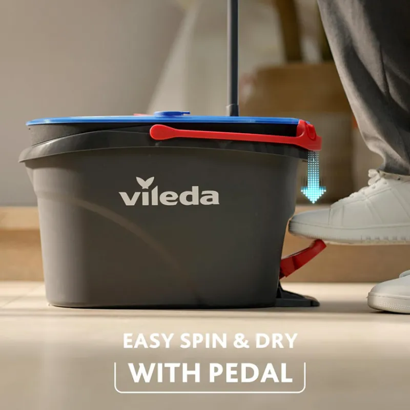 New Kit vileda h2pro spin mop Balai, Serpillère, Brosse