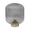 Best Lampe a poser en verre strie Luminaire, Déco Lumineuse