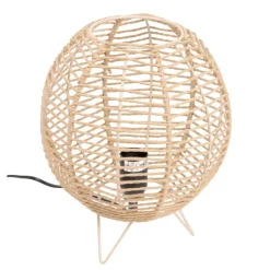Outlet Lampe boule tressee Luminaire, Déco Lumineuse