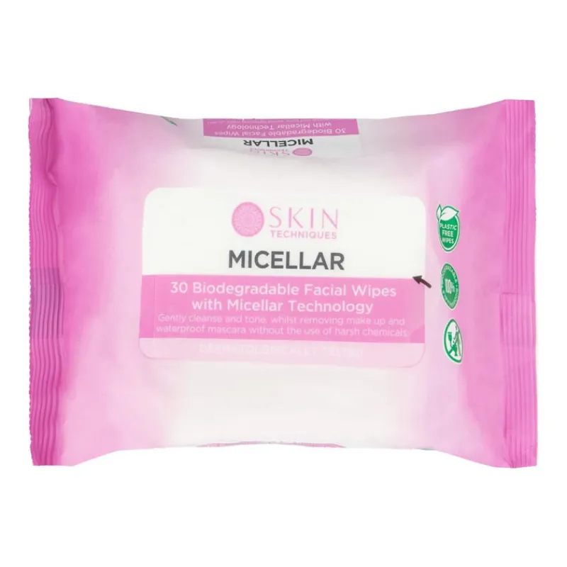 Lingettes demaquillantes x30 Soin Du Visage·Cotons, Lingettes