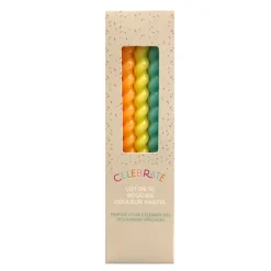 Best Lot de 10 bougies couleur pastel Décoration Et Cotillons|Vaisselle, Déco Festive·Décoration Et Cotillons