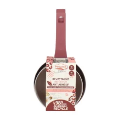 Outlet Lot de 2 casseroles leopard rose Casserole, Poêle
