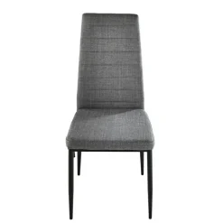 Sale Lot de 4 chaises grises Salon|Cuisine, Salle À Manger