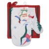 Clearance Lot de 2 maniques motifs ski Linge De Table, Cuisine·Torchon