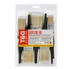 Discount Lot de 10 pinceaux Revetement Sol, Mur|Outillage, Accessoire