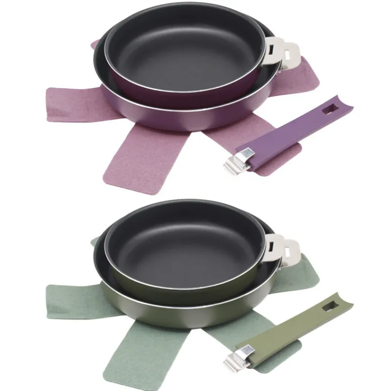 New Lot de 2 poeles colorees Casserole, Poêle