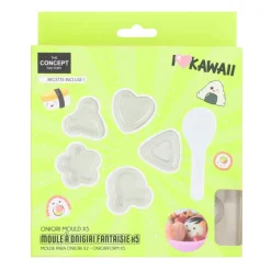 Online Lot x6 moules a onigiri Pour Elle