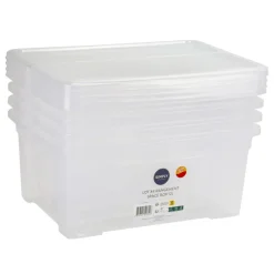 Online Lot x4 rangement space box 12l Rangement