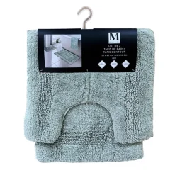 Outlet Lot x2 tapis de bain Linge De Toilette, Plage·Tapis De Bain