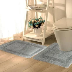 Outlet Lot x2 tapis de bain Linge De Toilette, Plage·Tapis De Bain