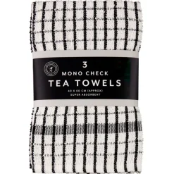 Best Lot x3 torchons carreaux ass Linge De Table, Cuisine·Torchon