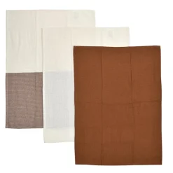 Online Lot x3 torchons gaufres 50x70cm Linge De Table, Cuisine·Torchon