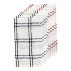 Lot x10 torchons gros carreaux Linge De Table, Cuisine·Torchon