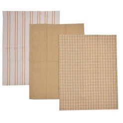 Best Lot x3 torchons mix matieres 50x Linge De Table, Cuisine·Torchon