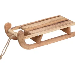 Outlet Luge en bois avec led Décoration