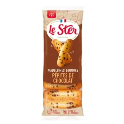 New Madeleine longue pepite chocolat Epicerie Sucrée·Biscuit, Brioche
