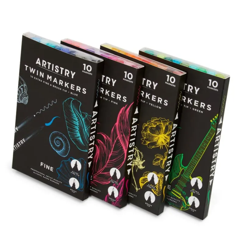 Marqueurs double pointes x10 Enfant Loisirs Créatifs|Loisirs Créatifs