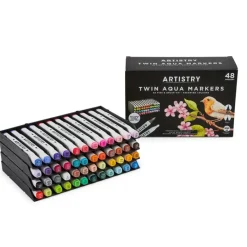 Best Marqueurs doubles a l eau x48 Enfant Loisirs Créatifs|Loisirs Créatifs