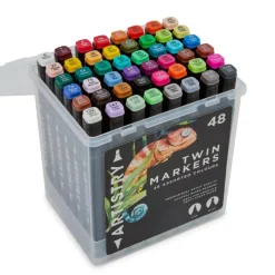 Outlet Marqueurs doubles x48 Enfant Loisirs Créatifs|Loisirs Créatifs
