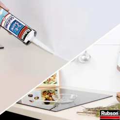 Sale Mastic sanitaire 280ml blanc Colle, Adhesif
