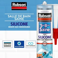 Sale Mastic sanitaire 280ml transluci Colle, Adhesif