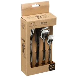 Outlet Menagere 24pcs inox deka Vaisselle, Art De La Table·Couverts, Ménagère